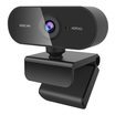 Guijiyi Full HD 1080P Kamera mit Mikrofon Geräuschunterdrückung USB Desktop-Videokamera für Laptop mit 360° drehbarer Basis und Wiedergabe für Videospiele Live-Streaming
