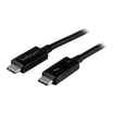 StarTech.com Thunderbolt 3/USB-C Kabel Stecker/Stecker schwarz 2m