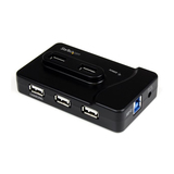 StarTech.com 6-Port USB Hub 2x USB3.0/2xUSB 3.0 schwarz