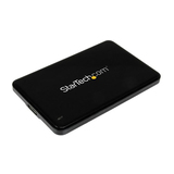 StarTech.com USB 3.0 SATA Festplattengehäuse für SATA III SSD/HDD schwarz 6,4cm (2,5")