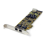 StarTech.com PCI-Express Netzwerkkarte Gigabit Ethernet Dual Port
