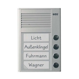 Auerswald TFS-Dialog 204, Türsprechstelle 4Taster Für A/B aluminium