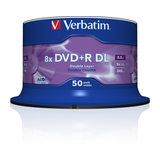 Verbatim DVD+R 8.5 GB DL 8fach 50er Spindel