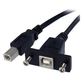 StarTech.com USB Kabel USB-B/USB-B Stecker/Buchse Schwarz 0,30m