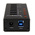StarTech.com 4-Port USB 3.0 Hub plus 3 Ladeanschlüsse schwarz